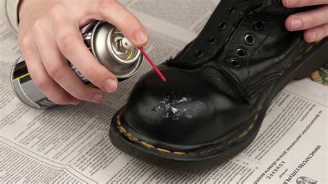 cleaning dr martens boots.